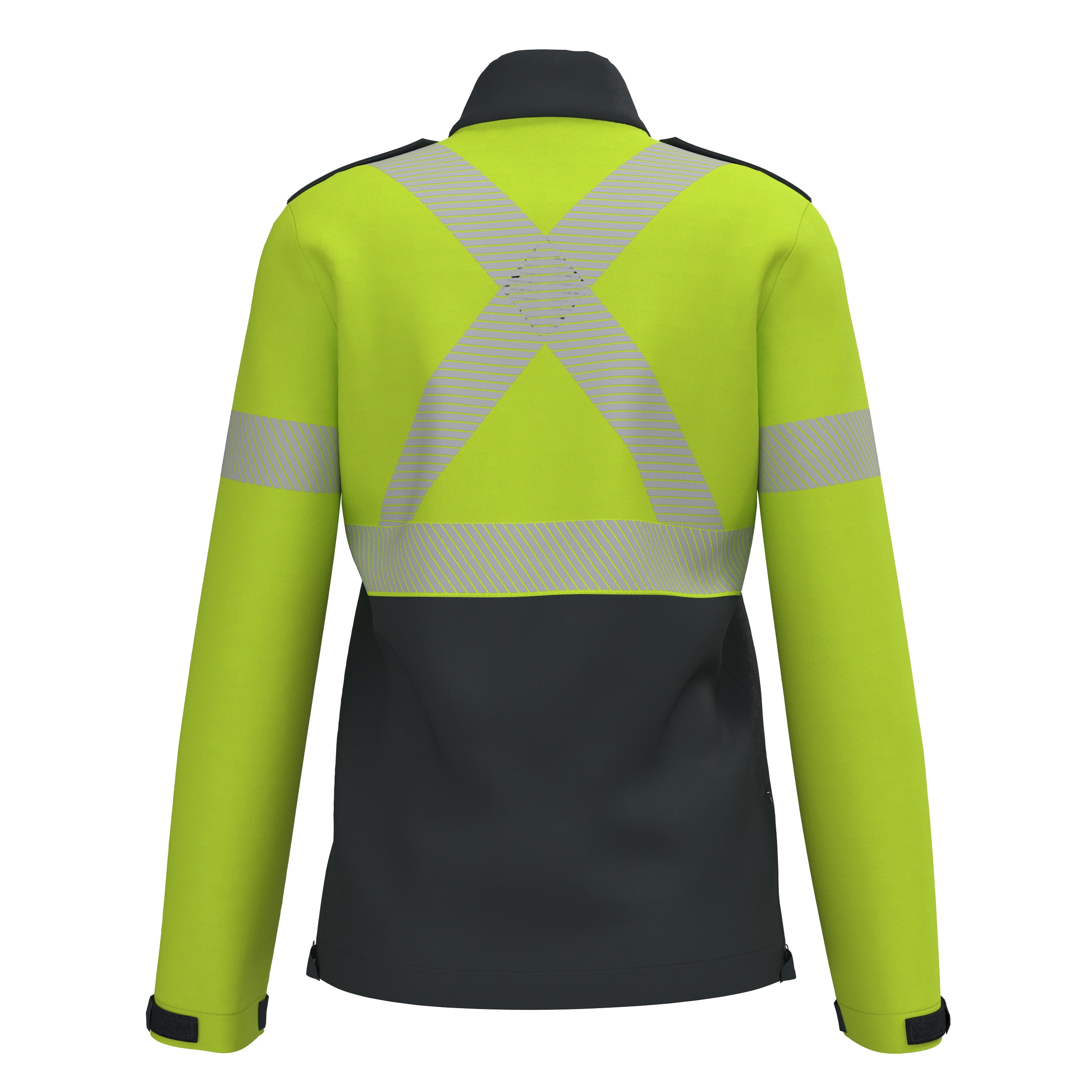 Women Navy 1-4 Zip Back